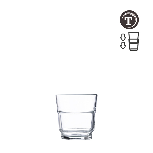 Чаша Rocky Stack 280ml - алкохол - stackable - Vicrila